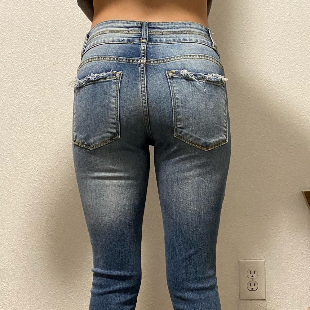 Buckle jeans